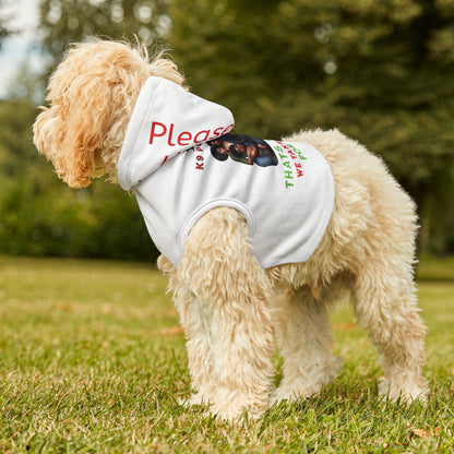 Pet Hoodie-Please Hug My K-9 Friend