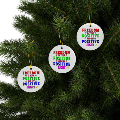 Christmas Ornaments--Freedom  Solid Colors