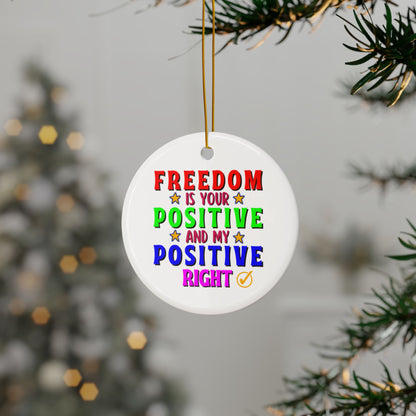 Christmas Ornaments--Freedom  Solid Colors