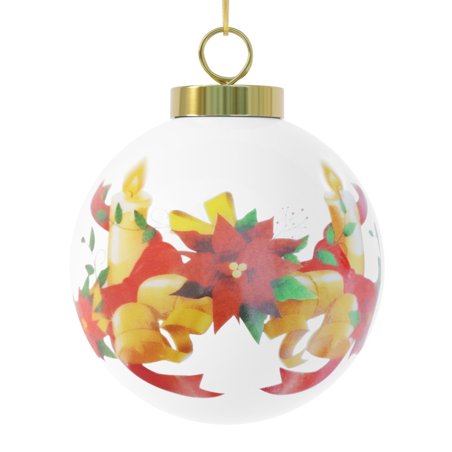 Christmas Ball Ornament-Christmas Bell Ringing Freedom