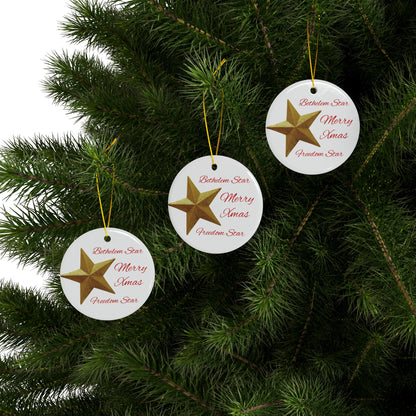 Christmas Ornament- Star of Bethlehem Freedom Star