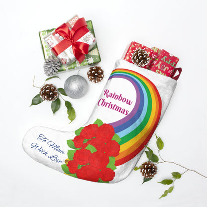 Christmas Stockings-Mom, Rainbow Of Life