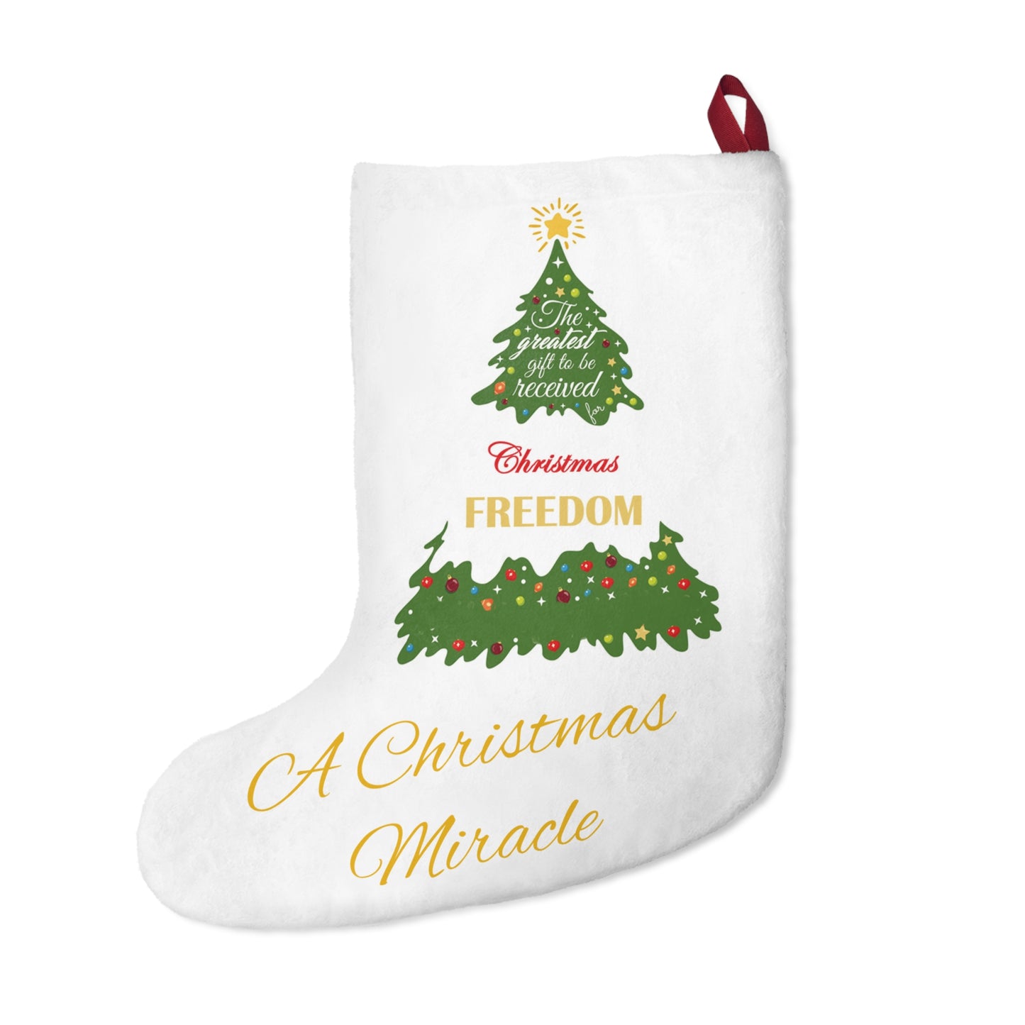 Christmas Stockings-God's Freedom Miracle