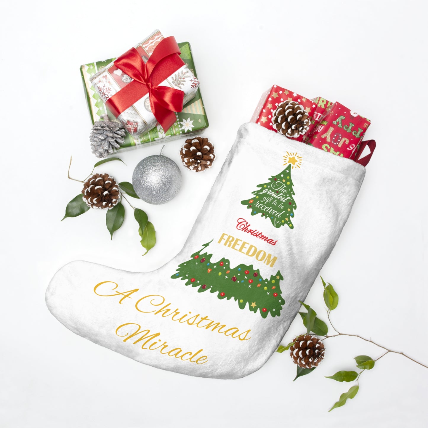 Christmas Stockings-God's Freedom Miracle