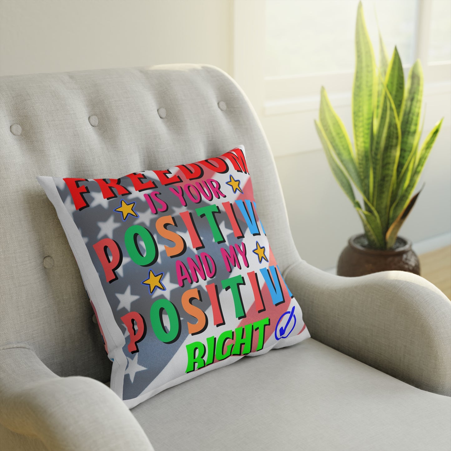 Christmas Cushion Pillow-Freedom Solid Colors