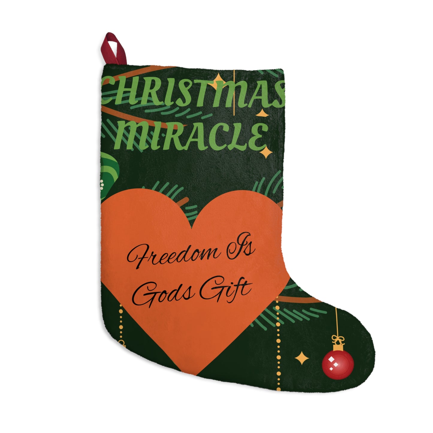 Christmas Stockings-God's Freedom Miracle