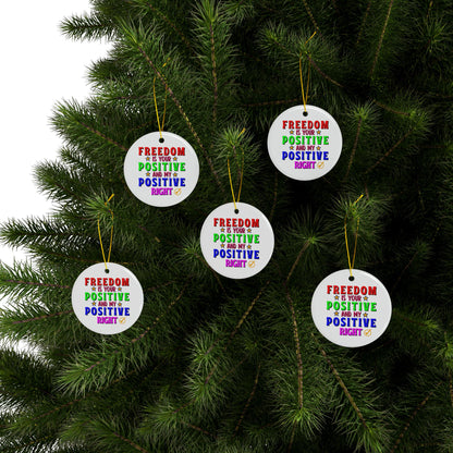 Christmas Ornaments--Freedom  Solid Colors