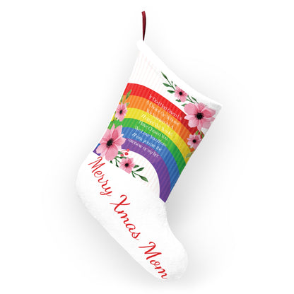 Christmas Stockings-Mom, Rainbow Of Life