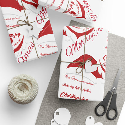 Christmas Wrapping Papers-American Christmas