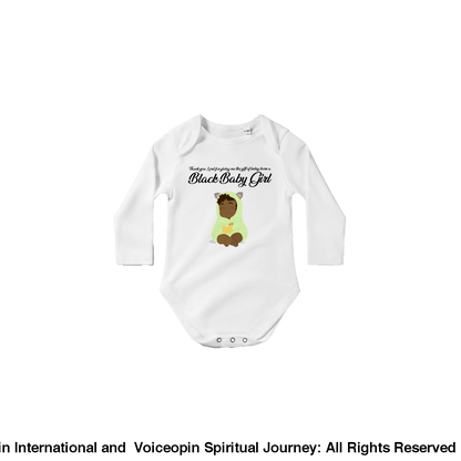 Thank You Lord Classic Baby Long Sleeve Bodysuit Print Material