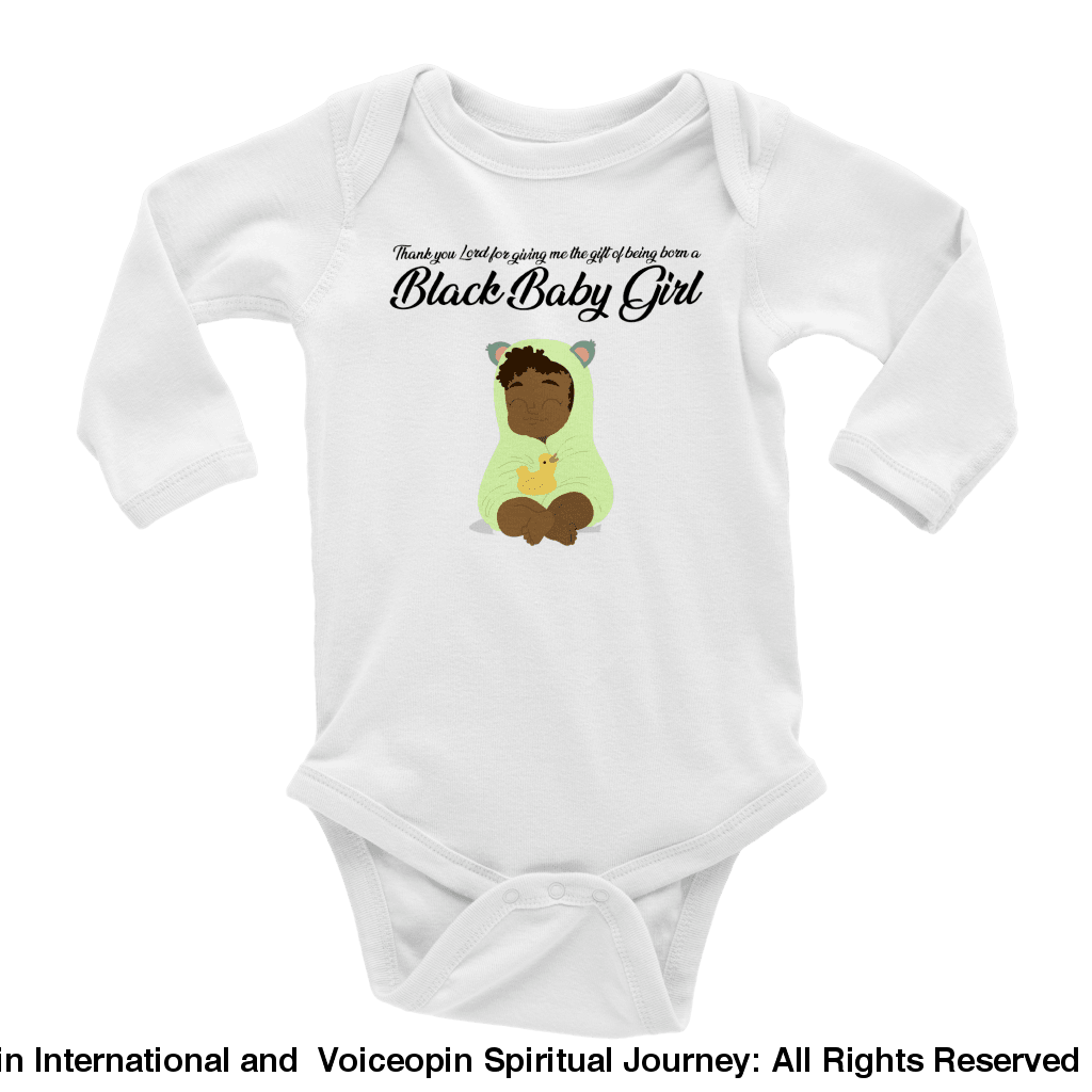 Thank You Lord Classic Baby Long Sleeve Bodysuit Newborn Print Material