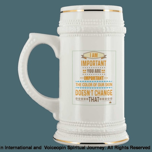 Color Of Our Skin Beer Stein
