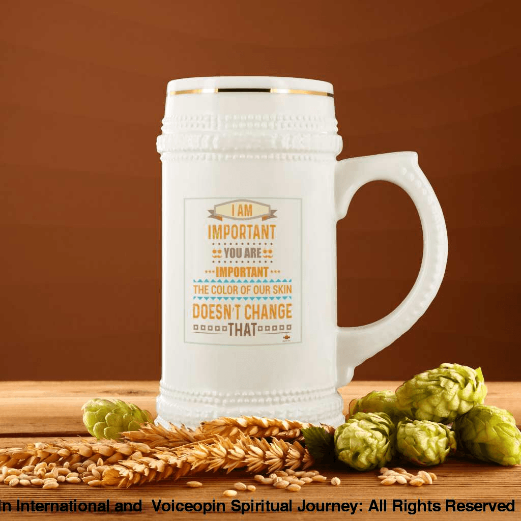 Color Of Our Skin Beer Stein