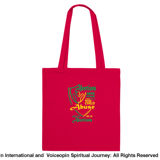 Child Abuse Abortion Classic Tote Bag Print Material