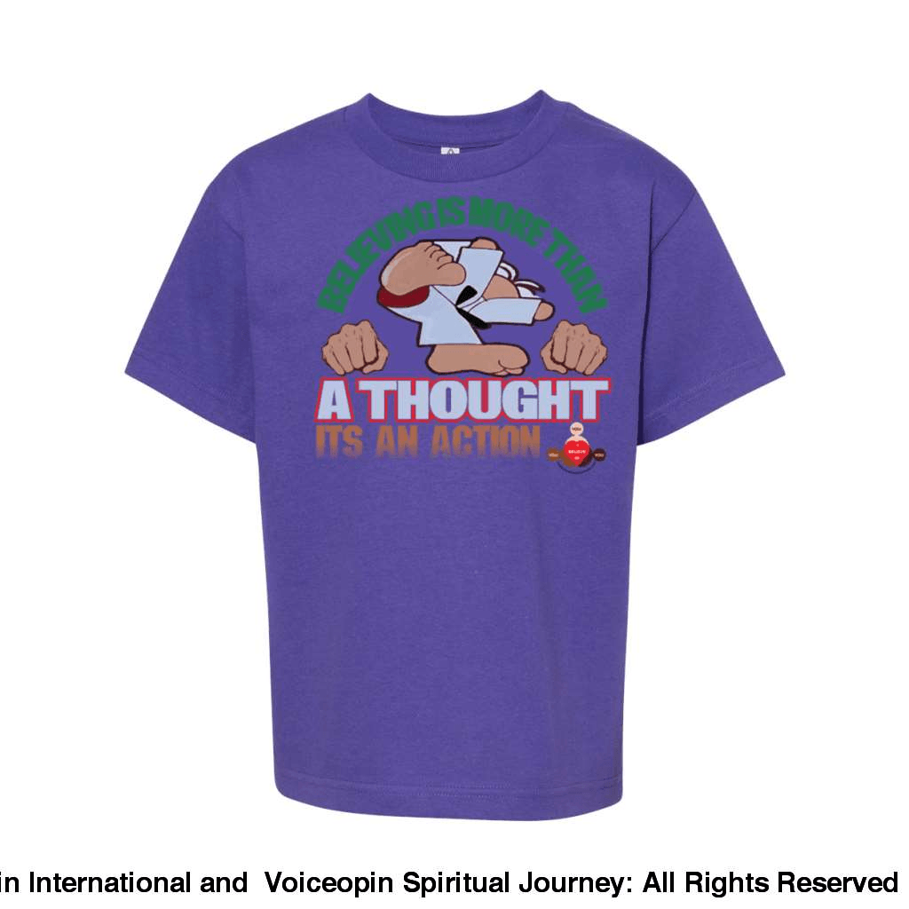 Believing Takes Action Youth Classic T-Shirt