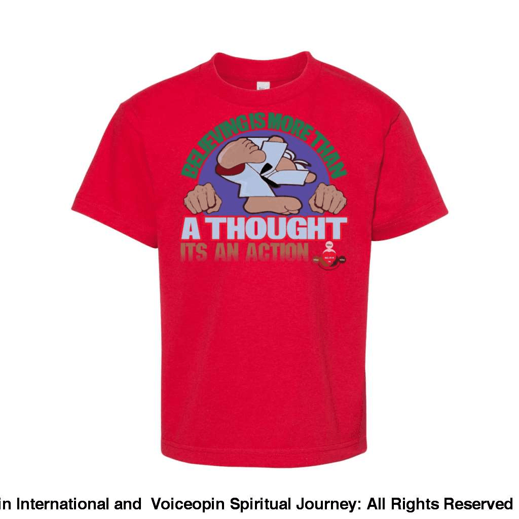 Believing Takes Action Youth Classic T-Shirt