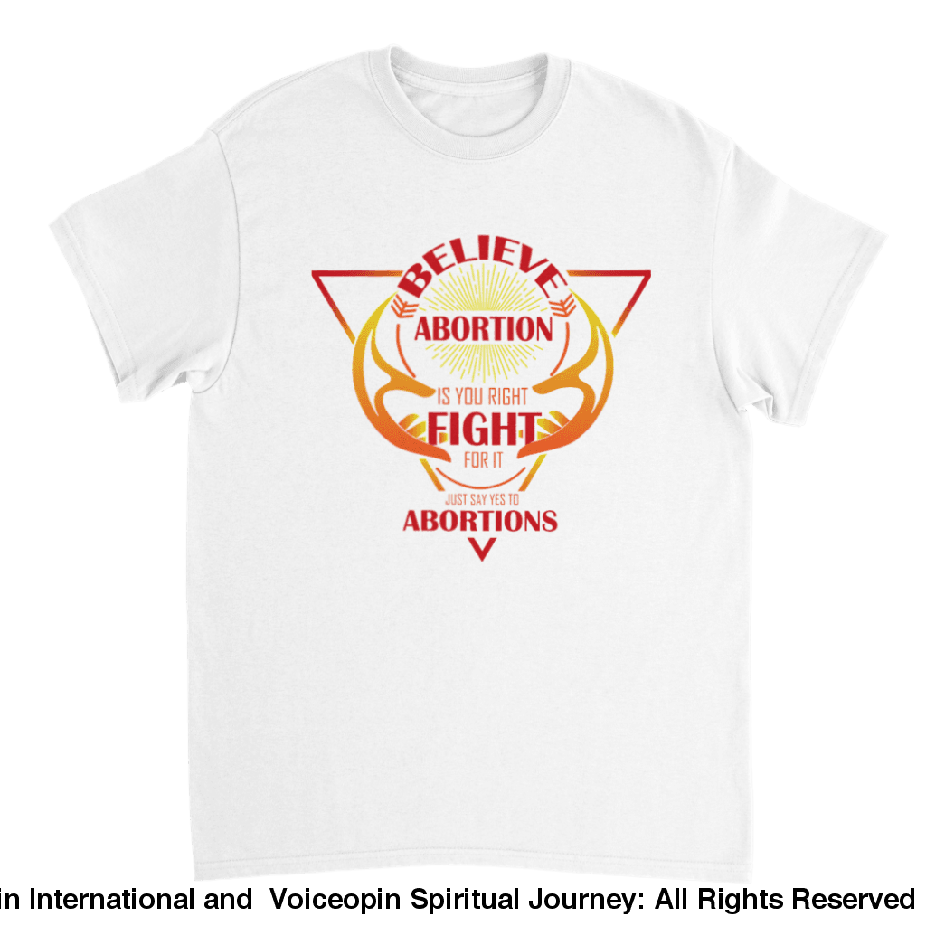 Fight For Abortions T-Shirt Print Material