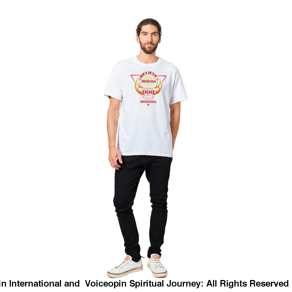 Fight For Abortions T-Shirt Print Material