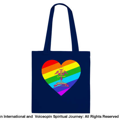 I Am A Christian Abortion Pride Classic Tote Bag Navy Print Material