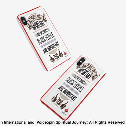 All People Are Important iPhone case