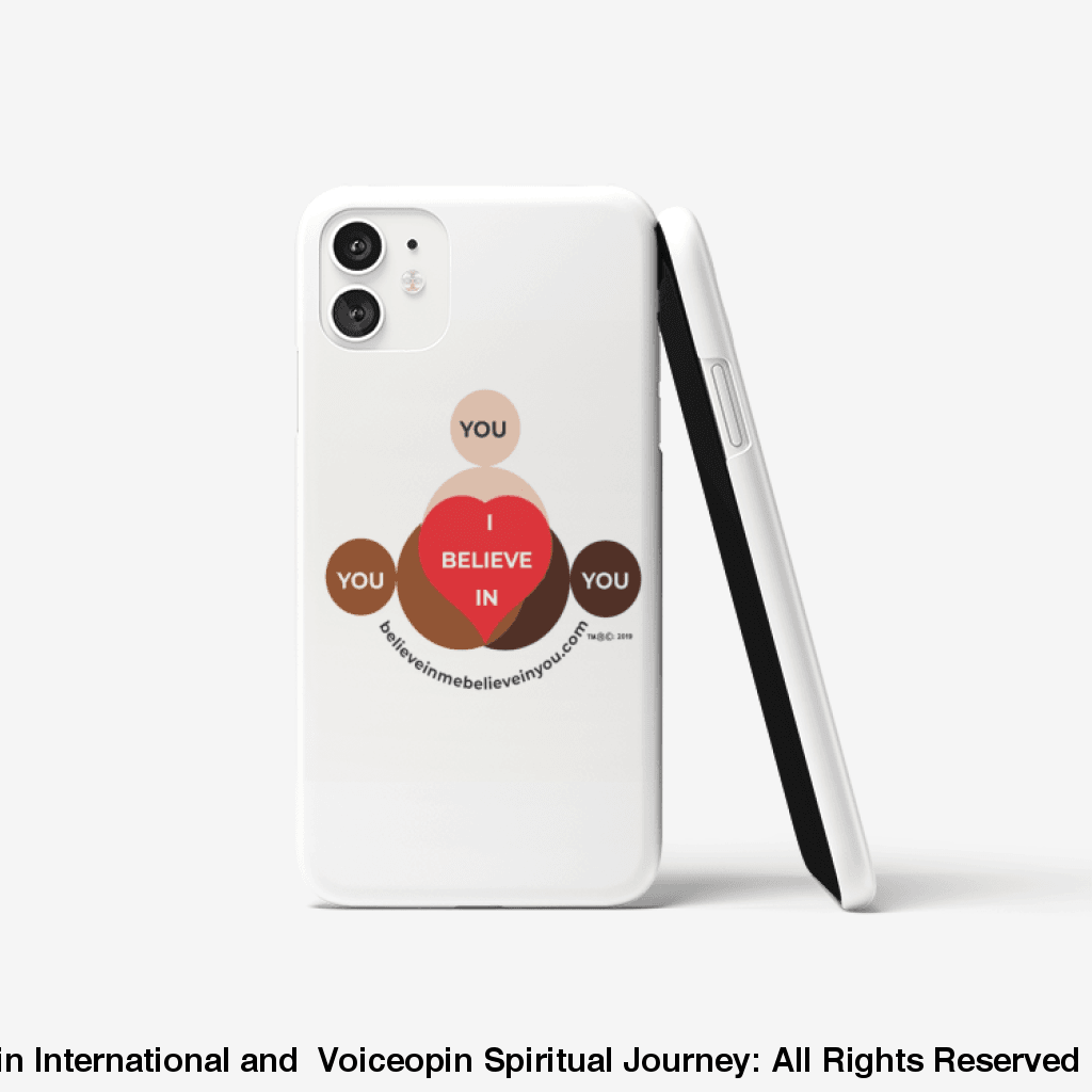 I Believe In You iPhone Case