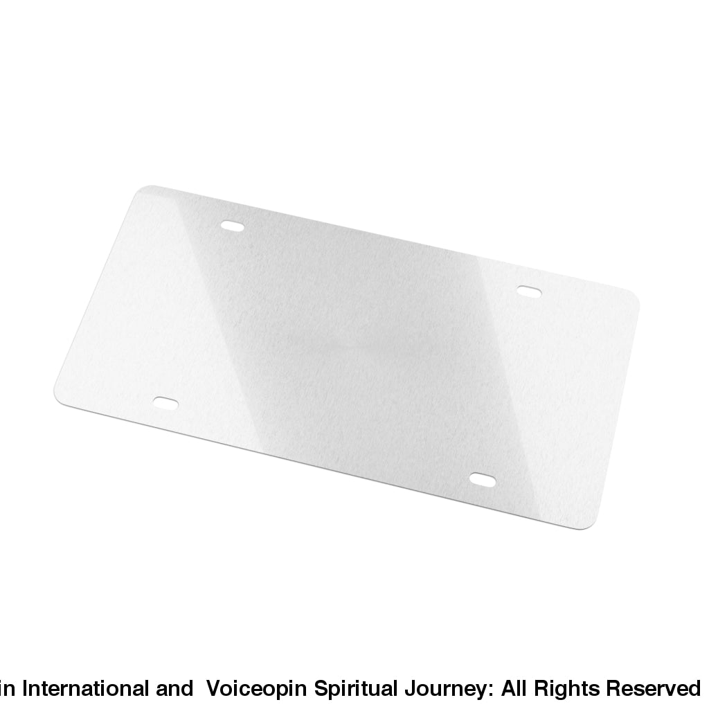 Listen My Son License Plate Accessories