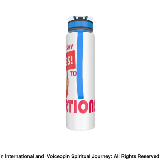 Just Say Yes To Abortions Sport Water Bottle 32oz