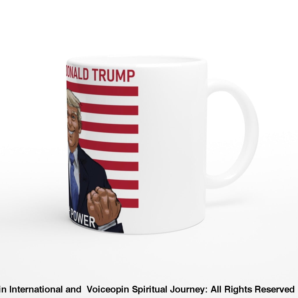 Trump Truth Power Mug Print Material