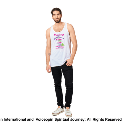 White Collar Crime Abortion Unisex Tank Top Print Material