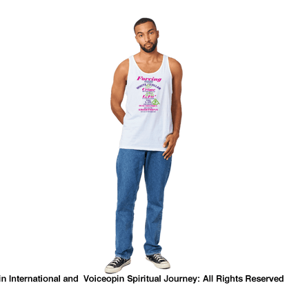 White Collar Crime Abortion Unisex Tank Top Print Material