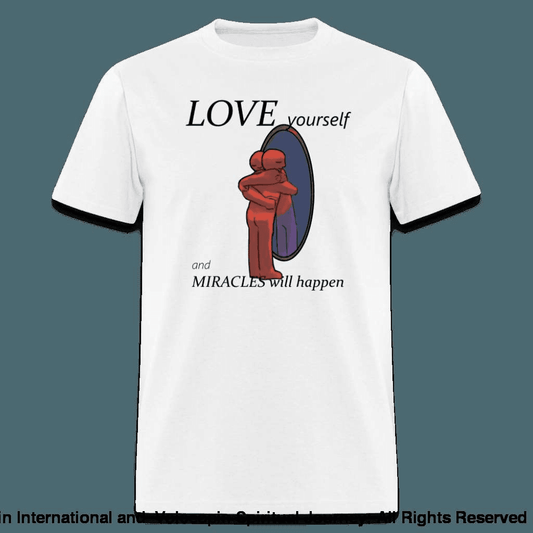 Love Yourself Unisex T-Shirt - white